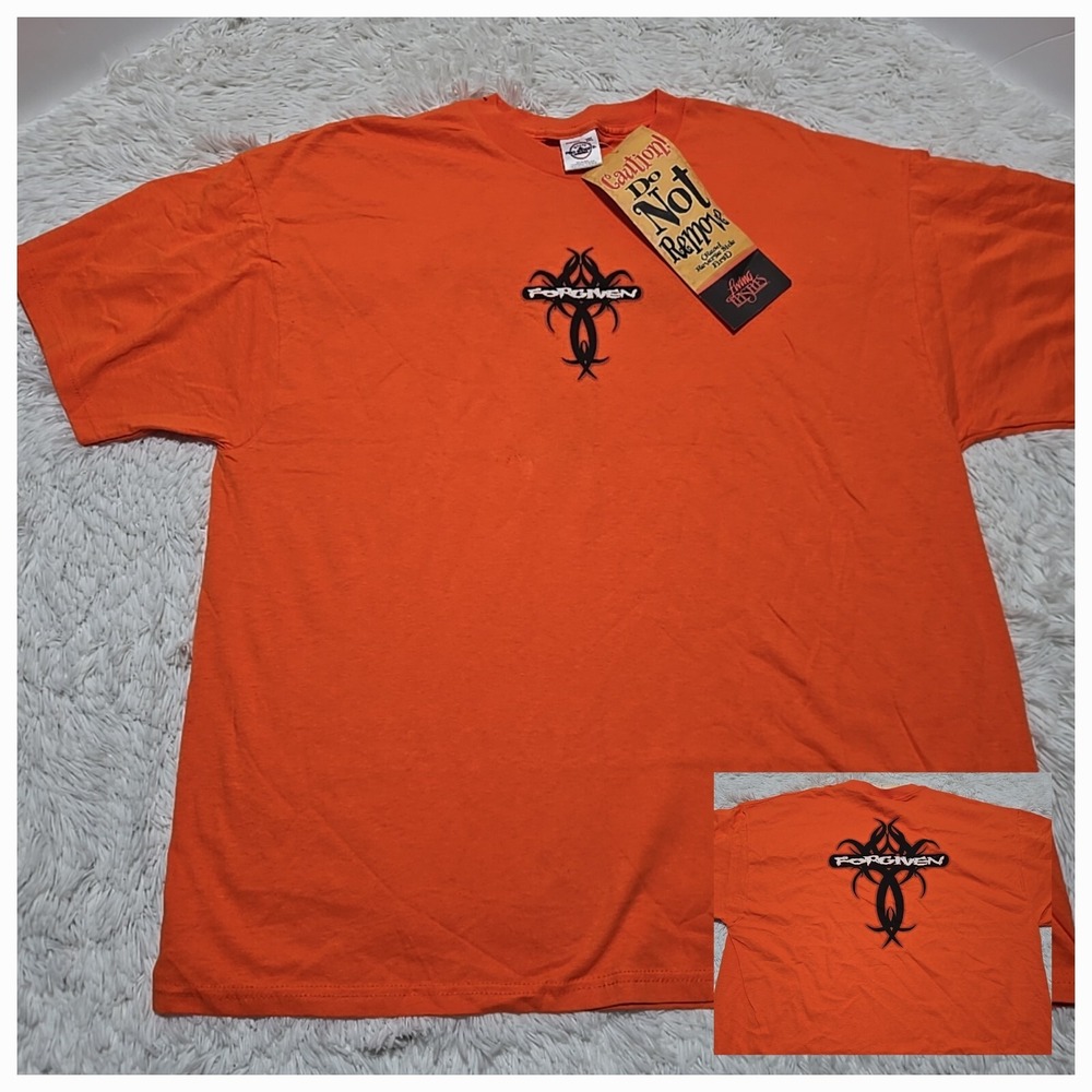 VTG Living Epistles FORGIVEN 2XL Shirt Ephesians 1:7 Redemption Blood Of Christ